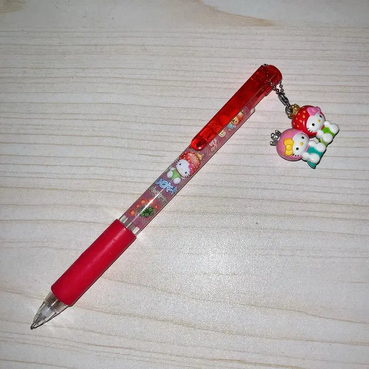 [BUNJANG] Kitty Strawberry Limited Edition Mechanical Pencils / 고전키티샤프/산딸기샤프/후쿠오카한정/딸기키티