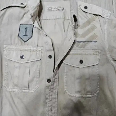 [SOLD OUT] 밀리터리 남방 M사이즈