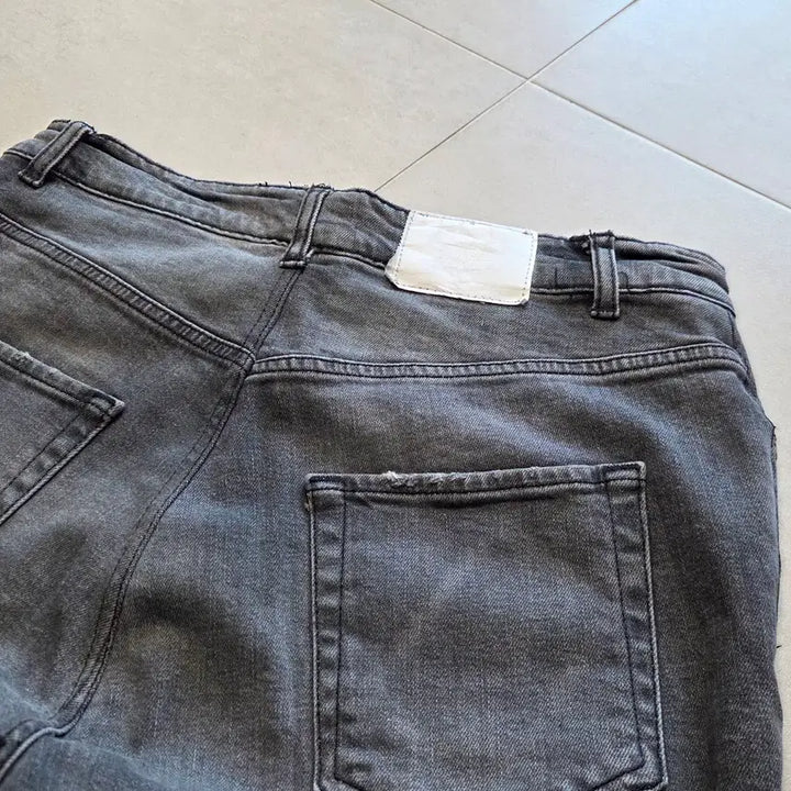 [BUNJANG] PMDS Premium Mood Denim Superior Gray Wash Denim Pants / PMDS Premium Mood Denim Superior 워싱 데님