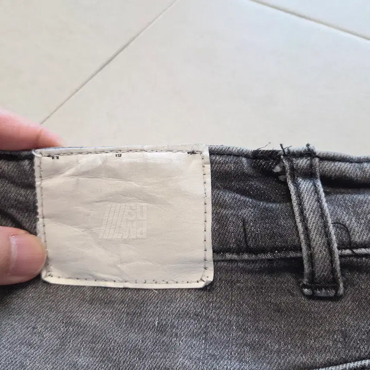[BUNJANG] PMDS Premium Mood Denim Superior Gray Wash Denim Pants / PMDS Premium Mood Denim Superior 워싱 데님
