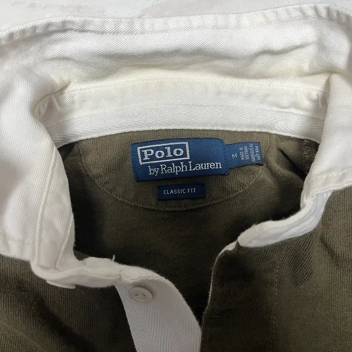 [BUNJANG] Polo Hitech Rugby Shirt M / 폴로 하이테크 POLO HITECH 럭비셔츠 M