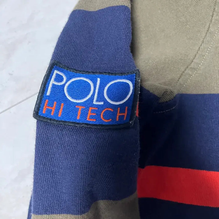 [BUNJANG] Polo Hitech Rugby Shirt M / 폴로 하이테크 POLO HITECH 럭비셔츠 M