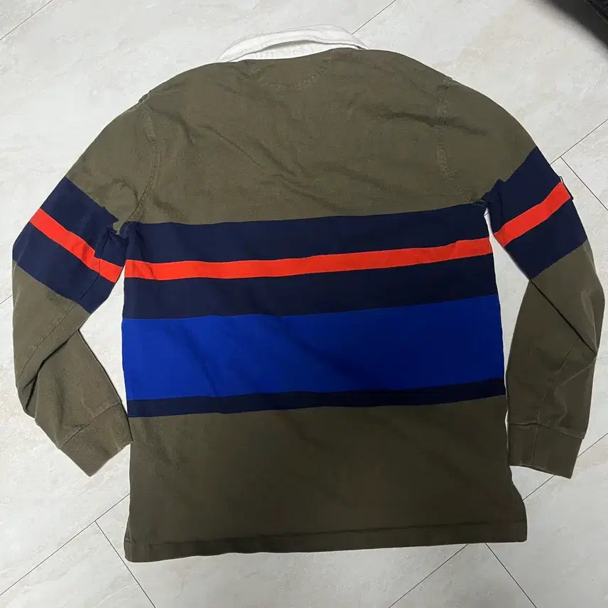 [BUNJANG] Polo Hitech Rugby Shirt M / 폴로 하이테크 POLO HITECH 럭비셔츠 M