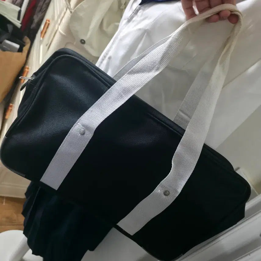 [SOLD OUT] (목부분 이염 O 가방 무료) 일본교복 세라복 상하의리본세트 M