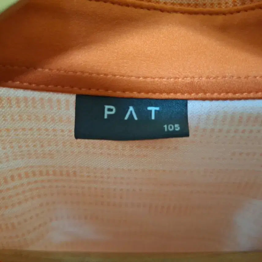 [BUNJANG] PAT Orange Short-Sleeve Polo Shirt (105) / 