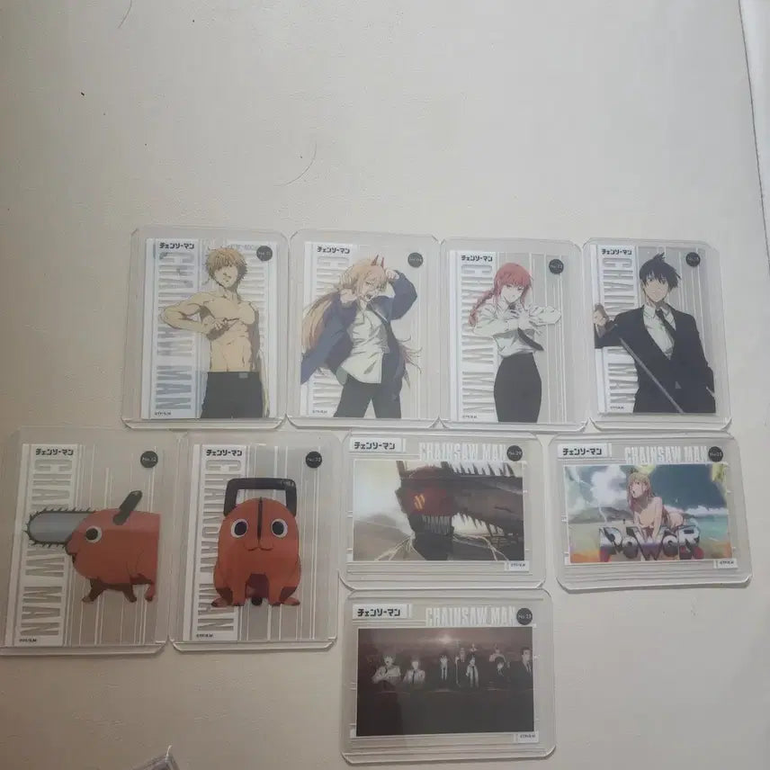 [BUNJANG] Chainsaw Man Acrylic Card Bundle / 체인소맨 아크릴 카드 일괄