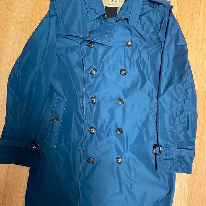 [SOLD OUT] 버버리 딥블루 트렌치 코트 XL(105-110)