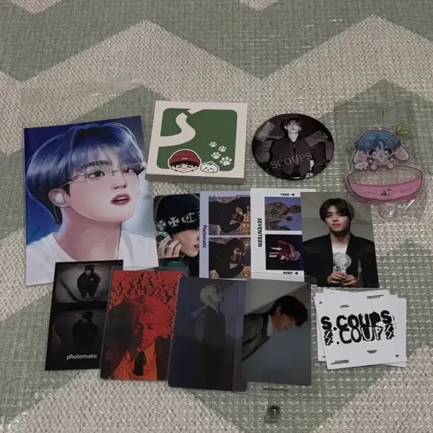 [BUNJANG] SEVENTEEN S.Coups Unofficial Goods Bundle Set / 세븐틴 에스쿱스 비공굿 일괄