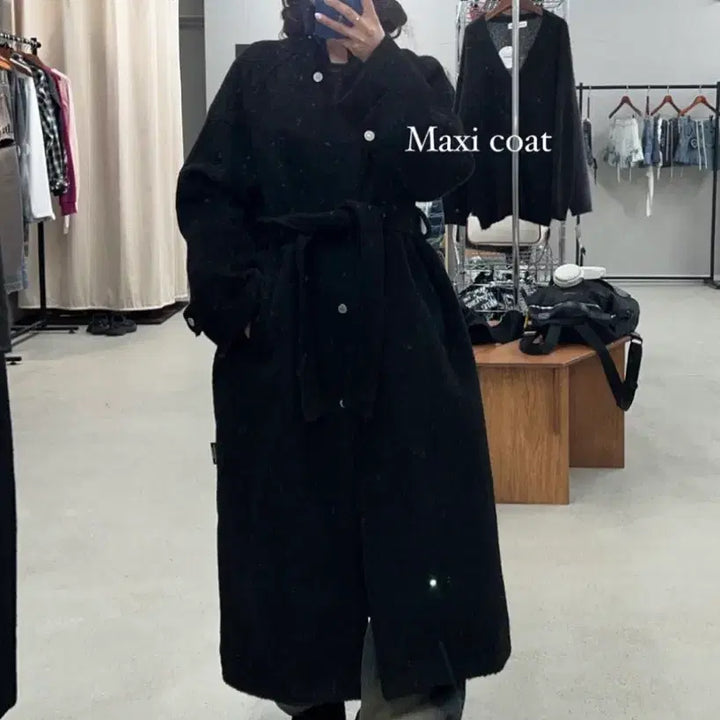 [BUNJANG] The Mysterious Hotel Maxi Coat / 더미스테리어스호텔 맥시 코트