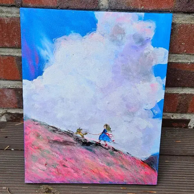 [BUNJANG] Hand-Painted Acrylic Painting / 손그림 아크릴화