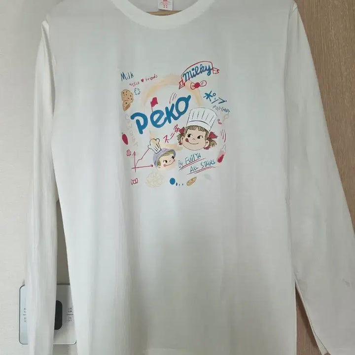 [BUNJANG] Imported Tomato Print Long Sleeve T-shirt / 수입 긴팔 티셔츠