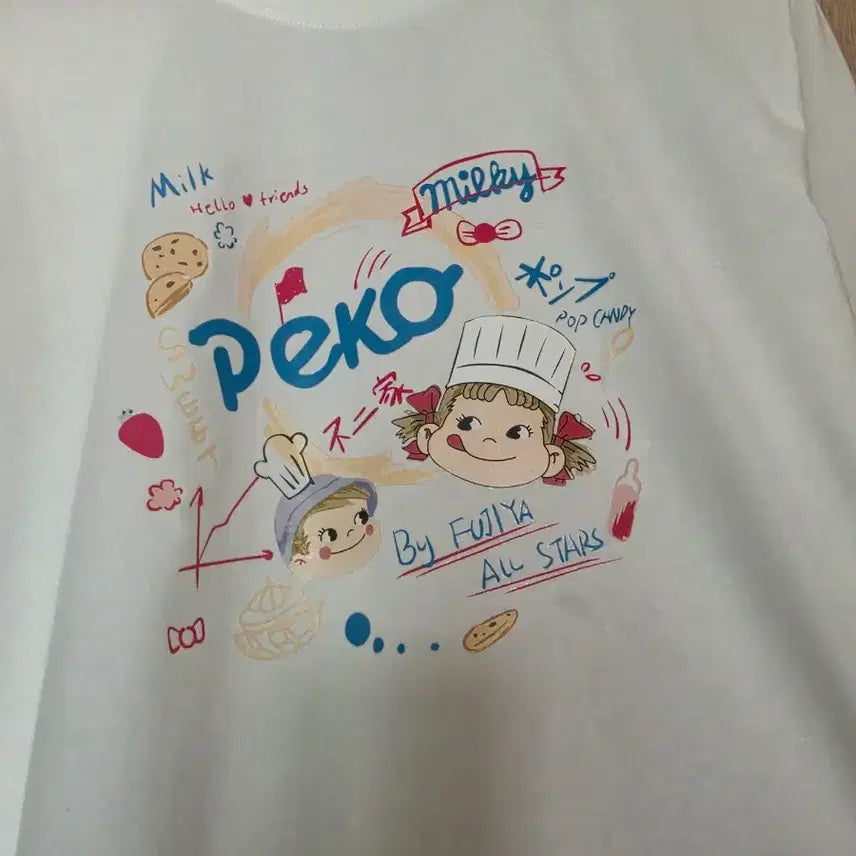 [BUNJANG] Imported Tomato Print Long Sleeve T-shirt / 수입 긴팔 티셔츠