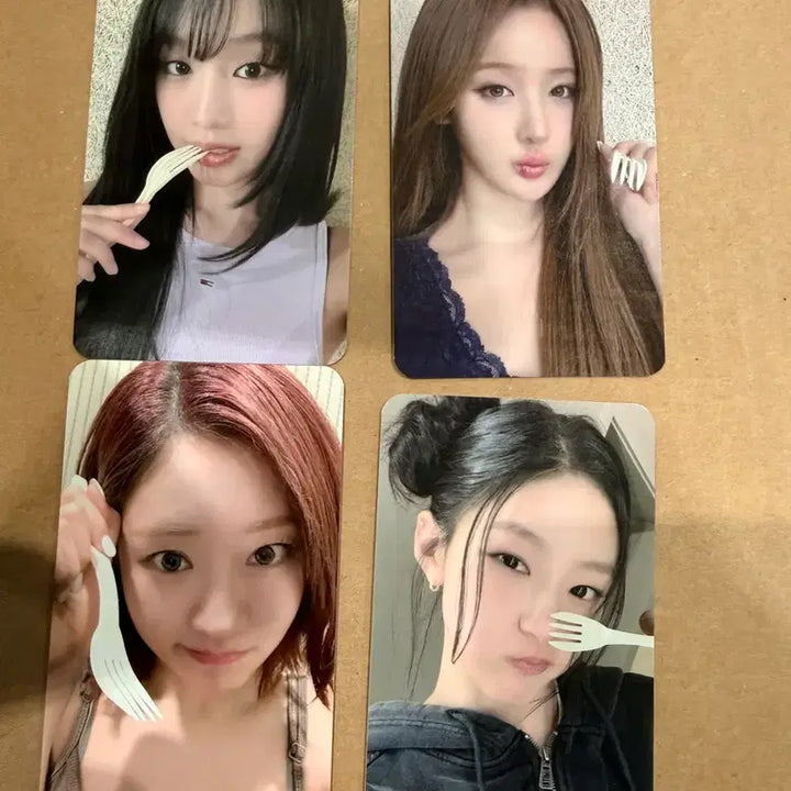 [BUNJANG] IVE Photocard Bundle Set / 키스오브라이프 포카 4장 일괄