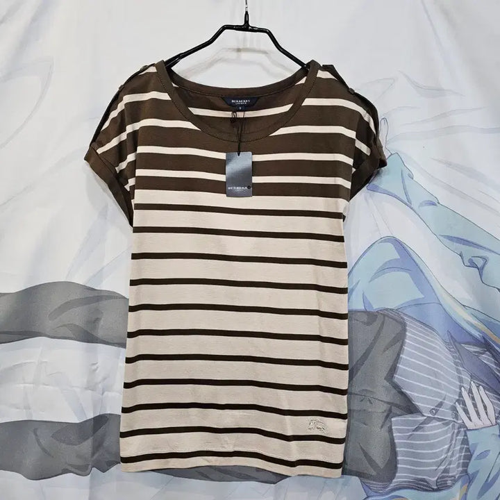 [BUNJANG] Burberry Striped T-shirt / 버버리 스트라이프 티셔츠