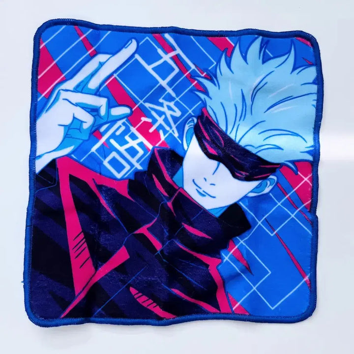 [BUNJANG] Jujutsu Kaisen Gojo Satoru Mini Towel / 주술회전 미니 타올 (손수건) - 고죠 사토루