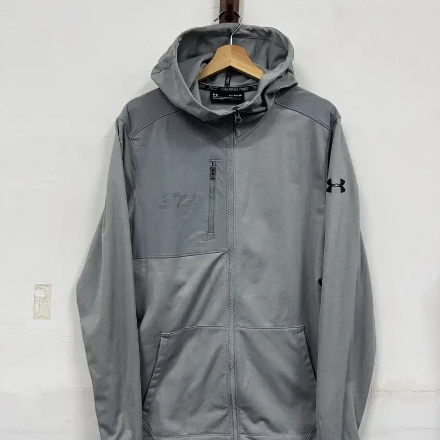 [BUNJANG] Under Armour Hooded Zip-up Jacket (XL) / (XL)언더아머 후드집업