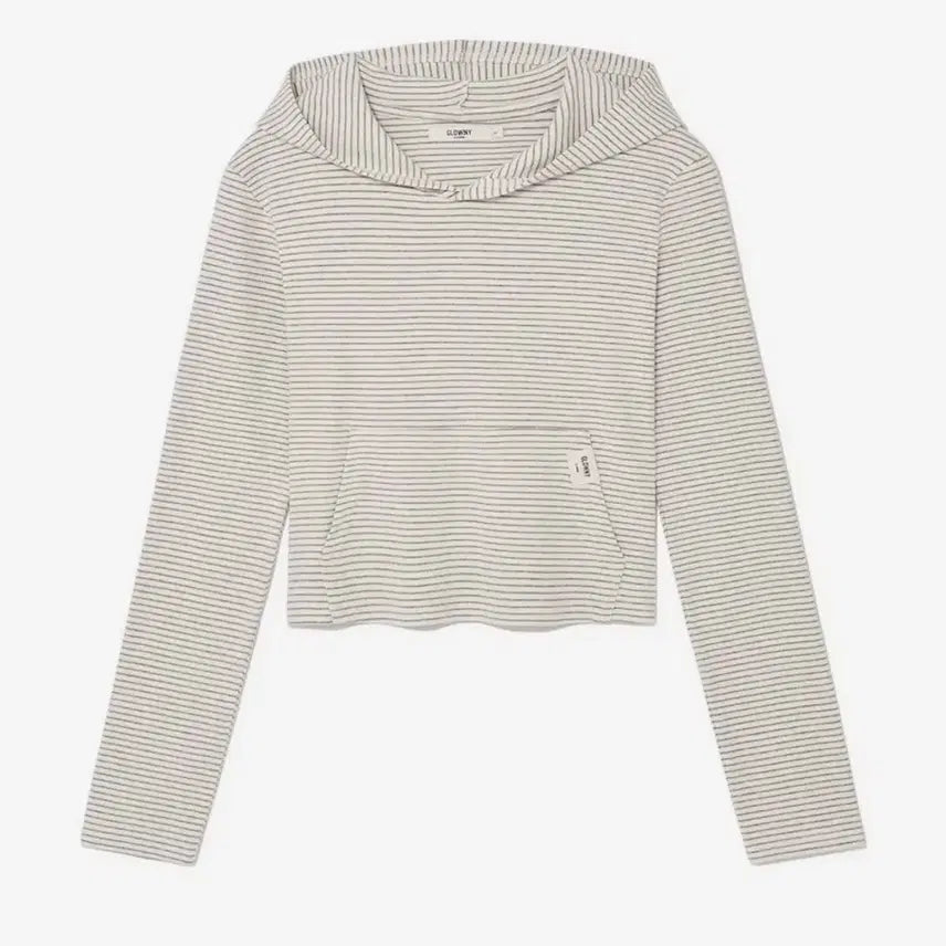 [BUNJANG] Glowny G Comfort Hoodie (Stripe) - Size S / 글로니 G COMFORT HOODIE (STRIPE) S