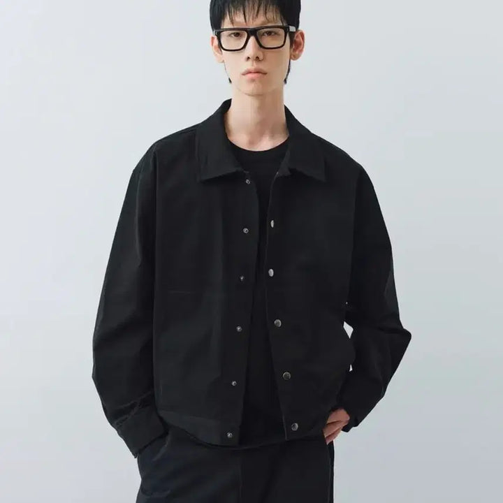 [BUNJANG] Big Union Moleskin Coach Jacket Black S / [새제품] 빅유니온 몰스킨 코치 자켓 블랙 S