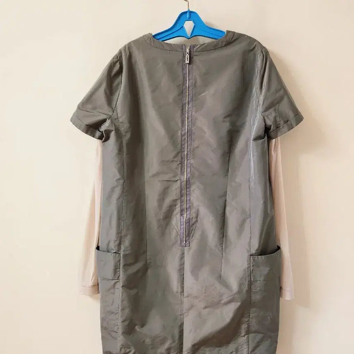 [BUNJANG] Kuho Mesh Sleeve Dress (Size 66) / 구호 매쉬소매 원피스(66)