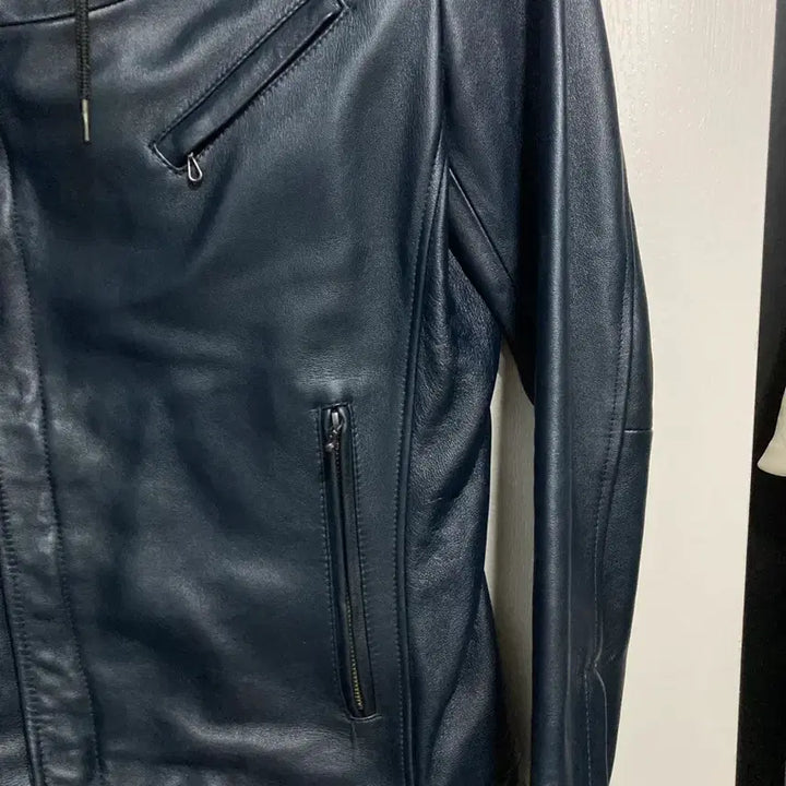[SOLD OUT] 00s 캐서린햄넷 에일리언 후드 가죽 자켓