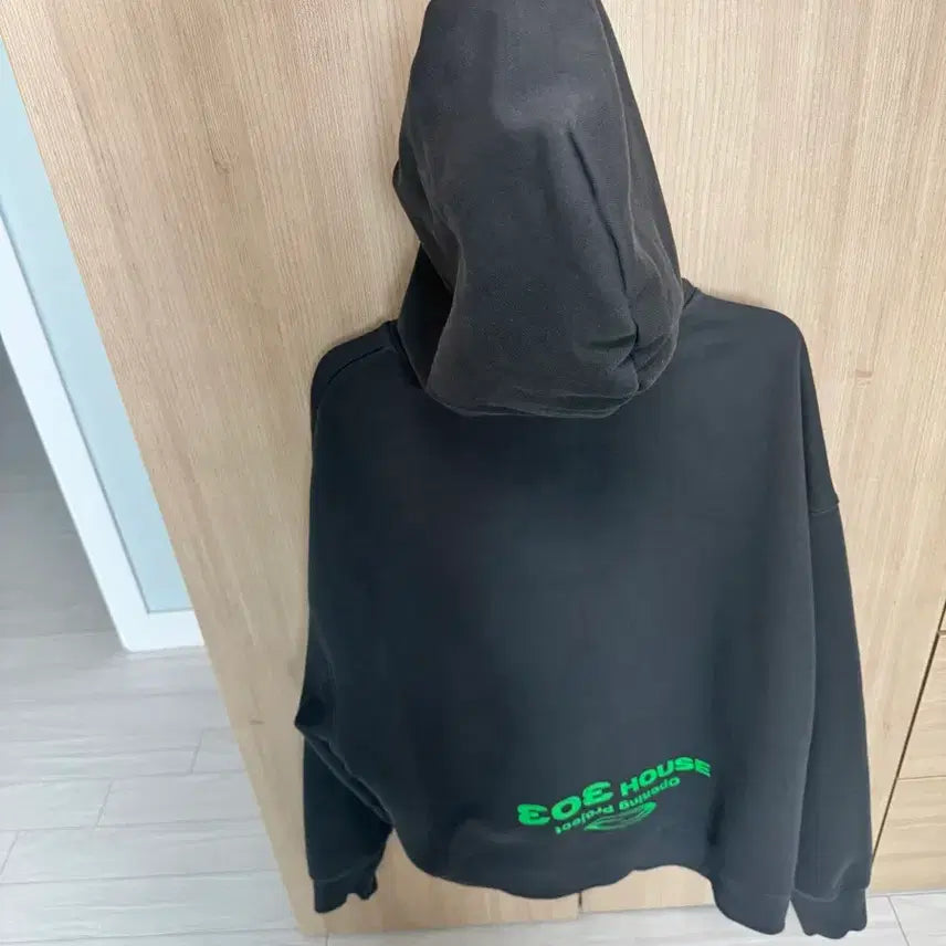 [BUNJANG] Opening Project Charcoal Hoodie S / 오프닝프로젝트 차콜 후드집업 s