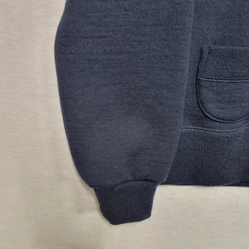 [BUNJANG] Polo Shoulder Collar Cardigan (Navy) Women&