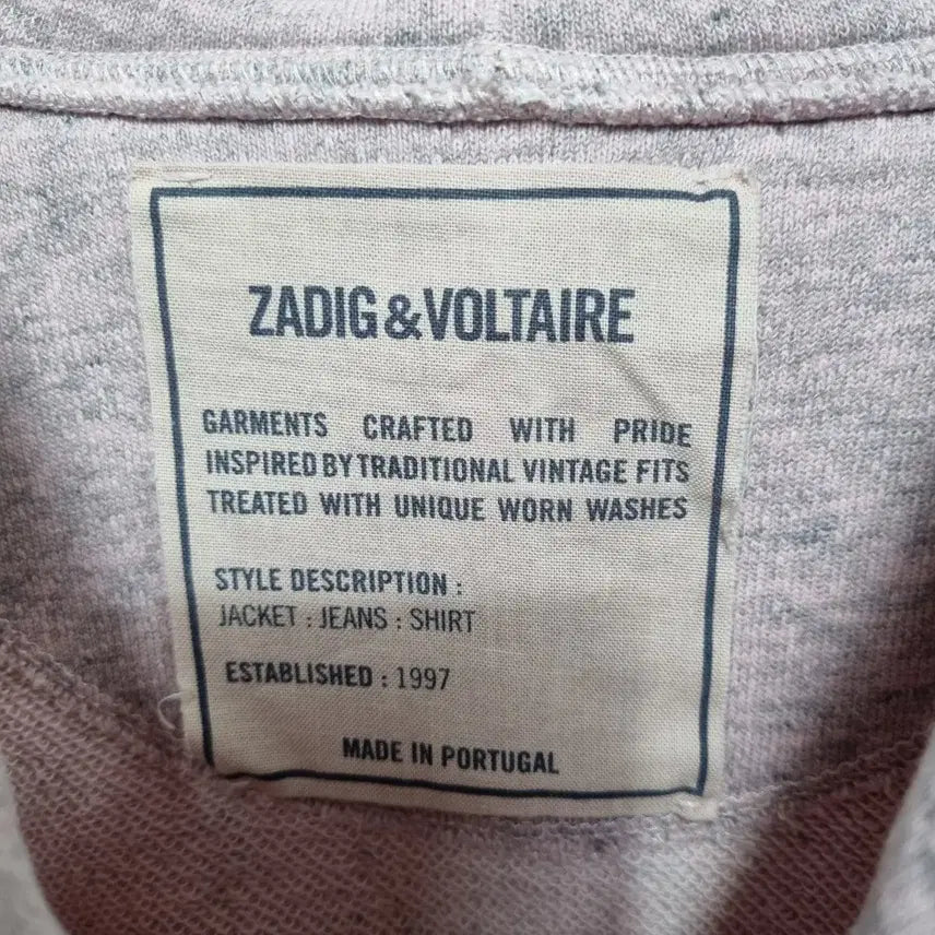 [BUNJANG] Zadig &amp; Voltaire Fleece Hoodie (Women&
