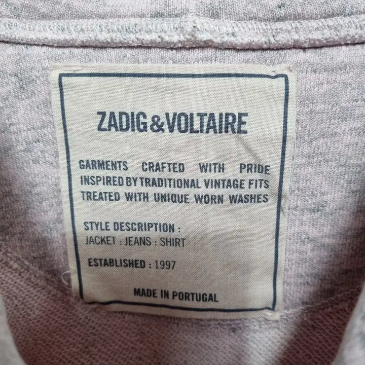 [BUNJANG] Zadig &amp; Voltaire Fleece Hoodie (Women&