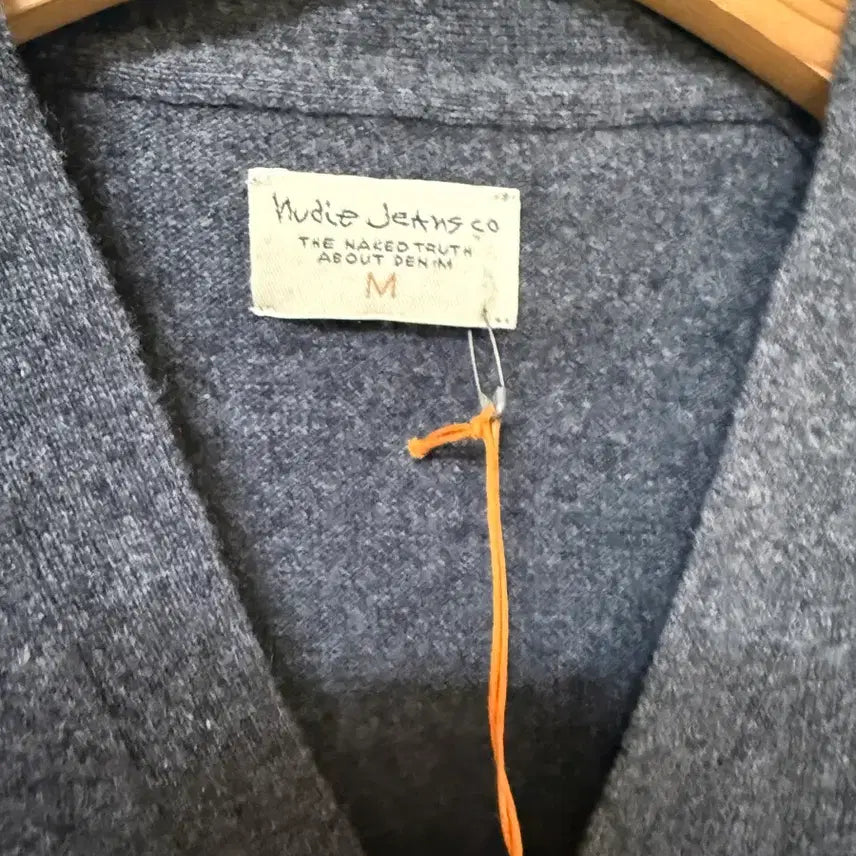 [BUNJANG] Nudie Jeans Gray Cardigan M Size / 누디진 그레이 가디건 M 사이즈