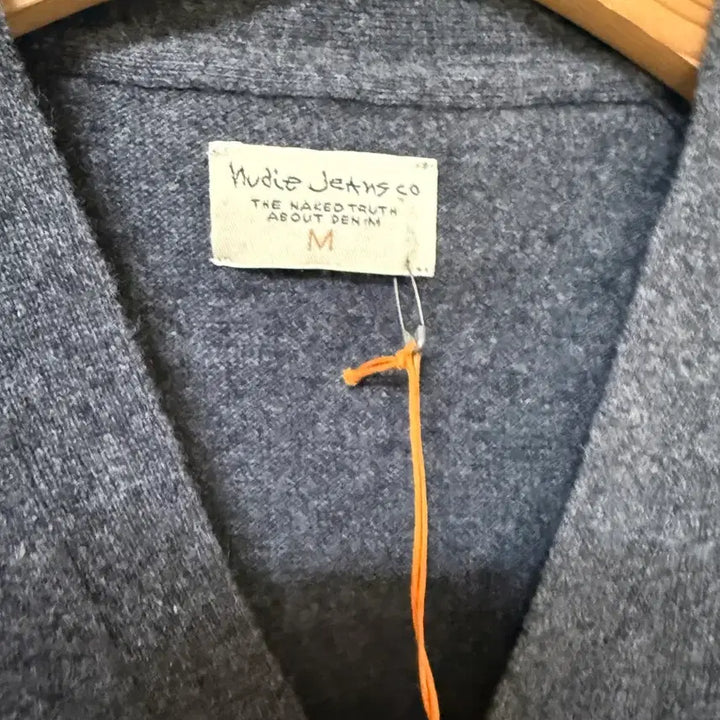 [BUNJANG] Nudie Jeans Gray Cardigan M Size / 누디진 그레이 가디건 M 사이즈