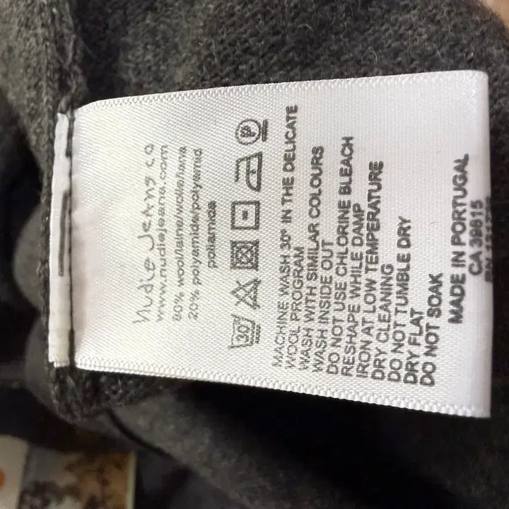 [BUNJANG] Nudie Jeans Gray Cardigan M Size / 누디진 그레이 가디건 M 사이즈