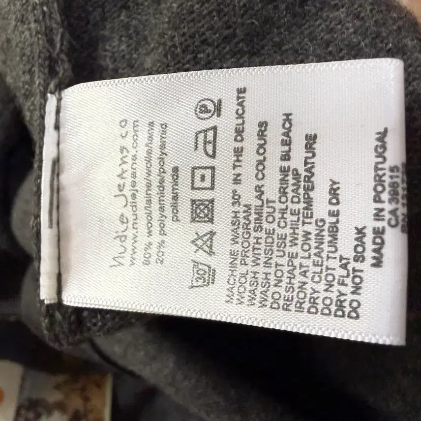 [BUNJANG] Nudie Jeans Gray Cardigan M Size / 누디진 그레이 가디건 M 사이즈