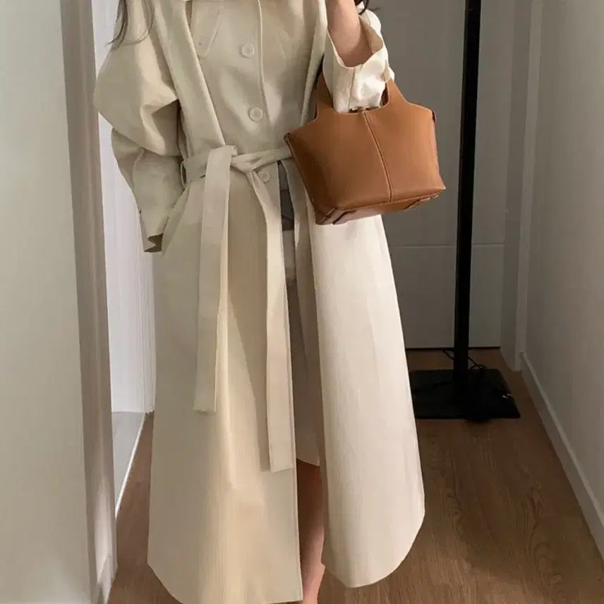 [BUNJANG] Mute Label Trench Coat / 뮤트라벨 트렌치코트