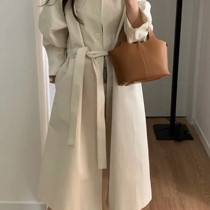 [BUNJANG] Mute Label Trench Coat / 뮤트라벨 트렌치코트