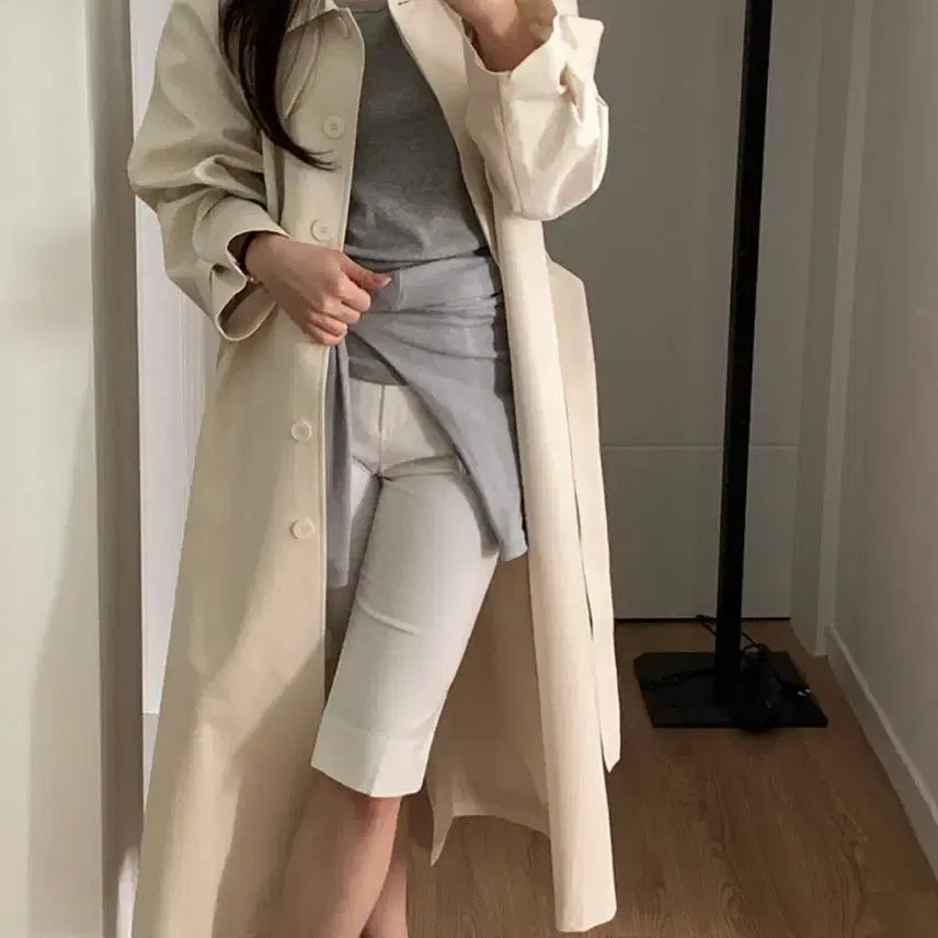 [BUNJANG] Mute Label Trench Coat / 뮤트라벨 트렌치코트