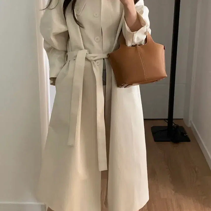 [BUNJANG] Mute Label Trench Coat / 뮤트라벨 트렌치코트