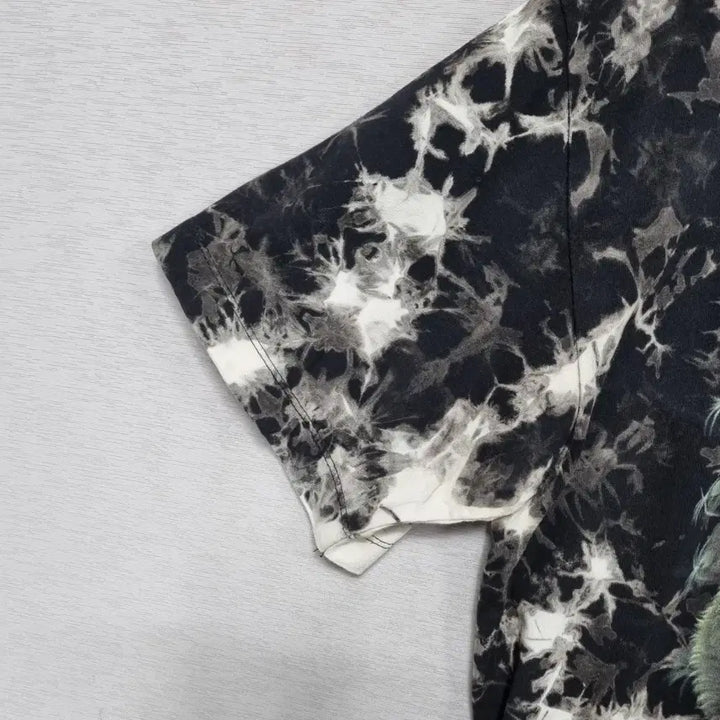 [BUNJANG] Indian Wolf Print T-shirt (Men&