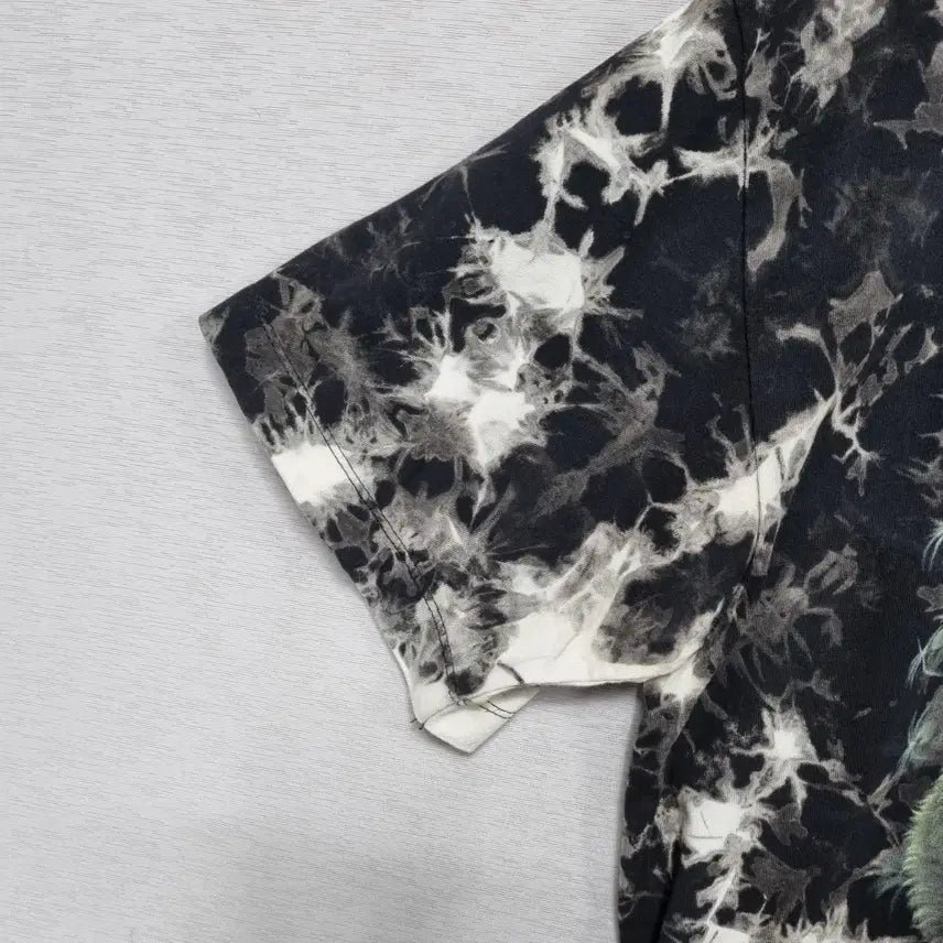 [BUNJANG] Indian Wolf Print T-shirt (Men&