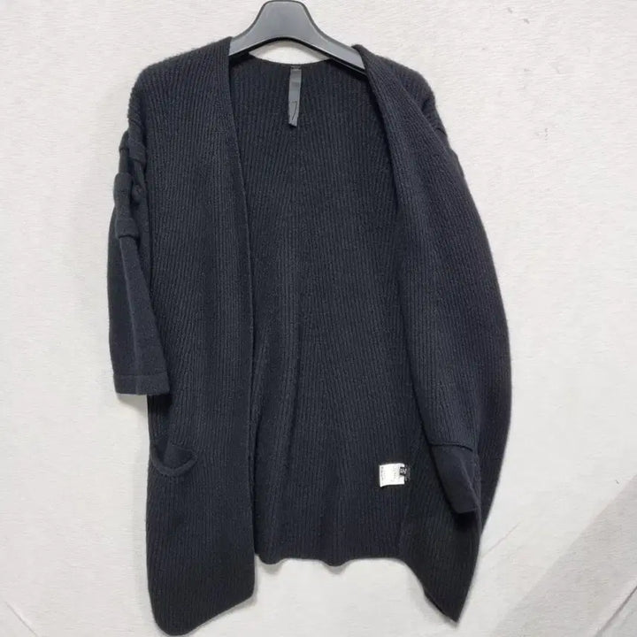 [BUNJANG] Ilaria Angora Open Cardigan (Black) Women&