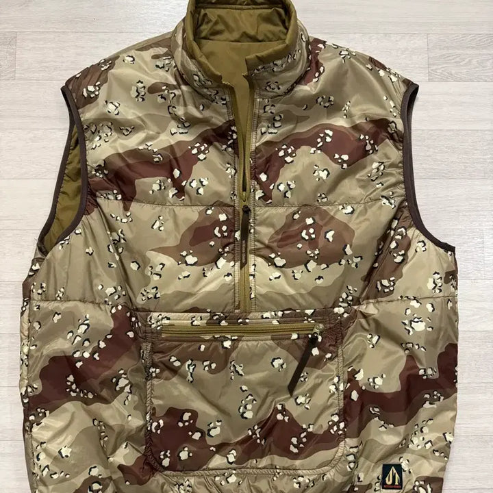 [BUNJANG] FREECITY Quickstrike Choco Chip Camo Vest / 프리휠러스 퀵스트라이크 초코칩카모 베스트