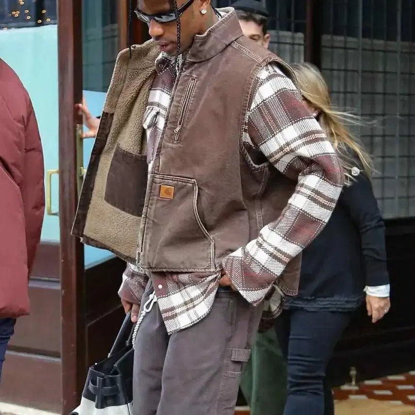[BUNJANG] Vintage Carhartt Dark Brown Vest / 칼하트 다크브라운 베스트