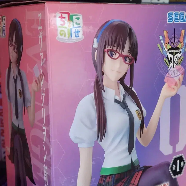 [BUNJANG] Evangelion Mari Chokonose Figure / 에반게리온 마리 쵸코노세 피규어 판매