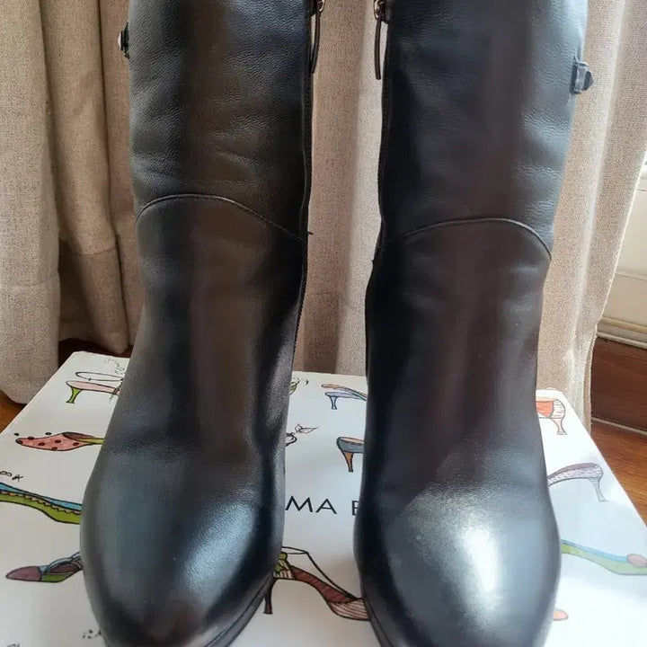 [BUNJANG] SUECOMMA BONNIE Leather Ankle Boots / 슈콤마보니 앵글부츠