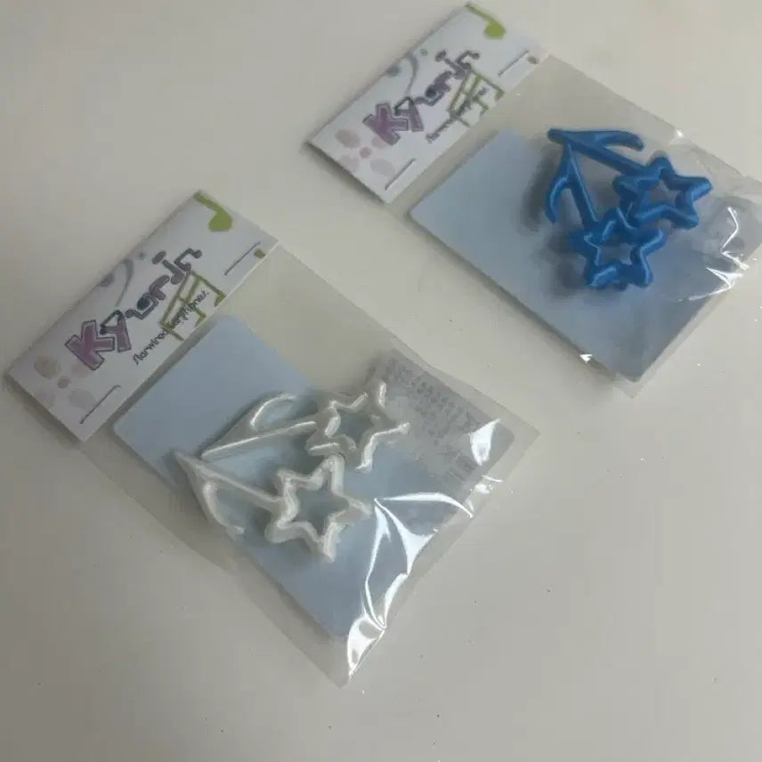 [BUNJANG] Kavish X Gyurin Star Parts Earphone / (미개봉 새상품) 카비시 X 규린 이어폰 별파츠 화이트 블루 팝니다!