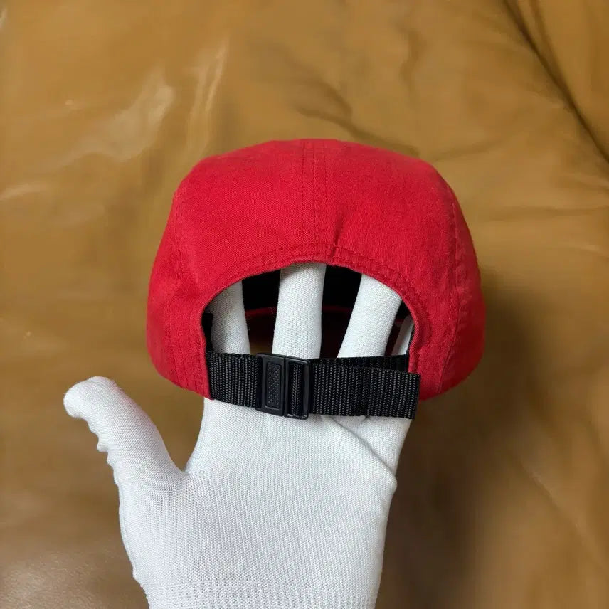 [BUNJANG] Supreme Camp Cap Washed Red Hat / 슈프림 캠프캡 모자 박스로고 워시드 레드