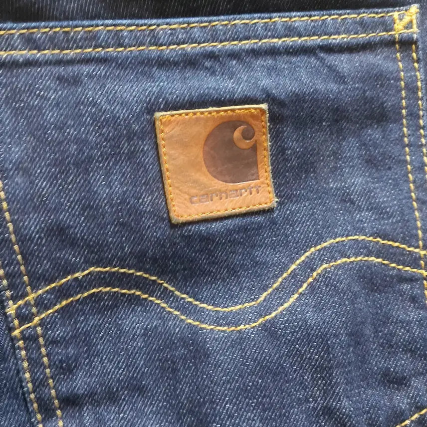 [BUNJANG] Carhartt WIP Western Denim Half Pants Size 29 / 좋음 칼하트 wip 웨스턴 데님 하프팬츠 29사이즈