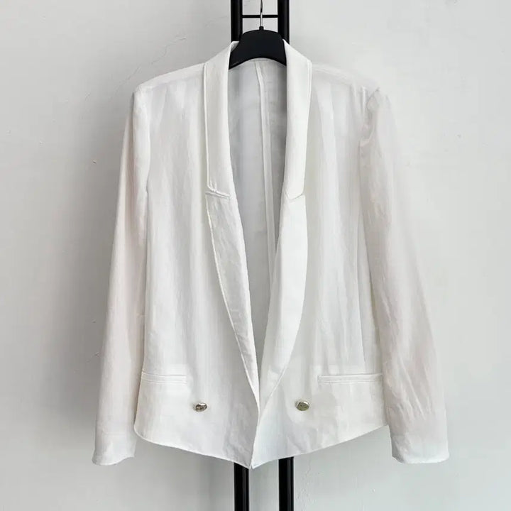[BUNJANG] System White Jacket / 정품 시스템 SYSTEM 화이트 자켓