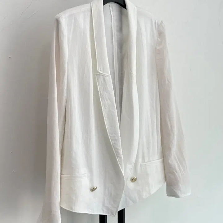 [BUNJANG] System White Jacket / 정품 시스템 SYSTEM 화이트 자켓