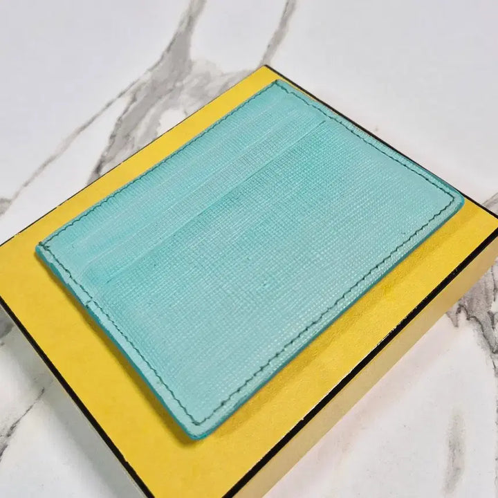 [BUNJANG] Fendi Sky Blue Card Holder / (정품) 펜디 스카이블루 카드지갑 홀더
