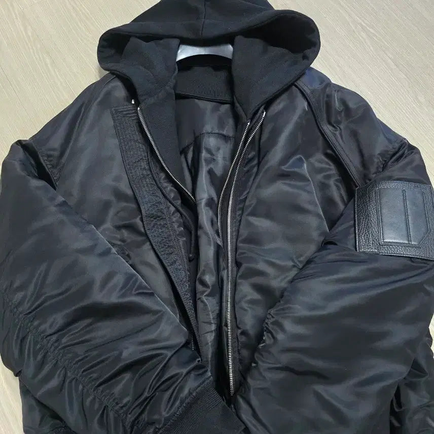 [BUNJANG] Juun.J MA-1 Hoodie Jacket / 준지 후드 마원 52사이즈